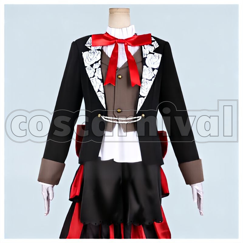 Hot-Blood Tsubaki Miyabino Now On Air! Cosplay cosplay costume from On Air!, front view 1