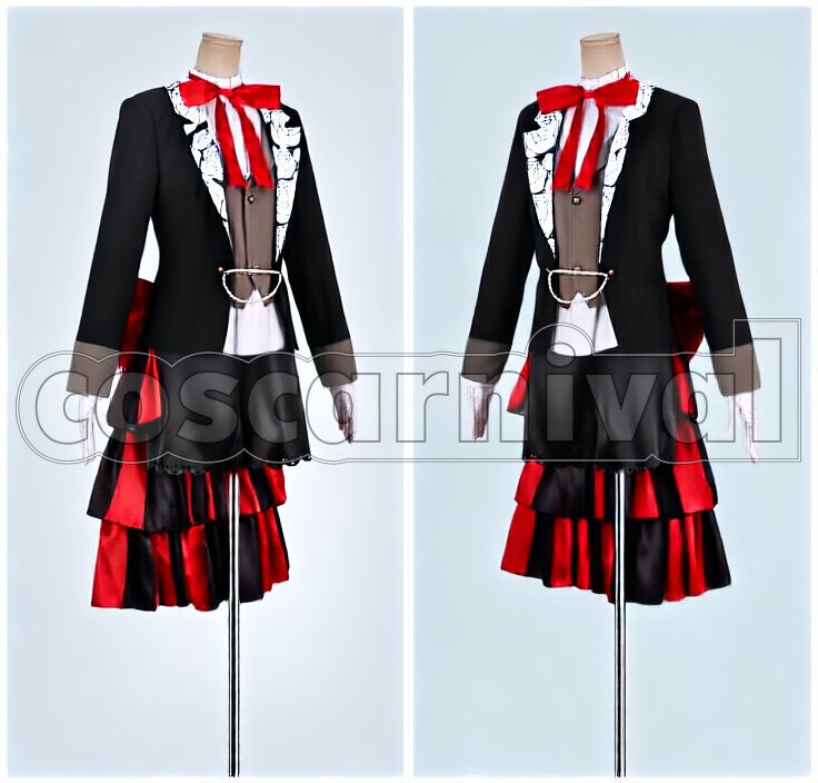 Hot-Blood Tsubaki Miyabino Now On Air! Cosplay cosplay costume from On Air!, front view 2