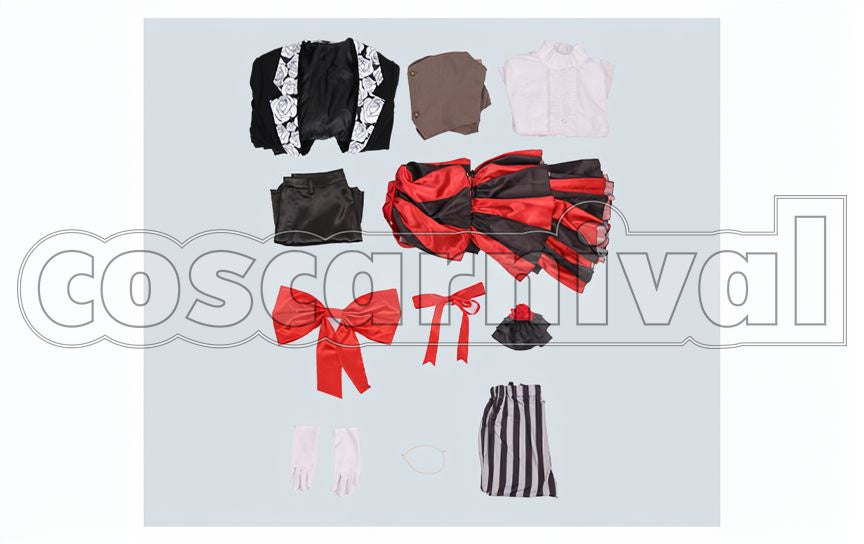Hot-Blood Tsubaki Miyabino Now On Air! Cosplay cosplay costume from On Air!, set view