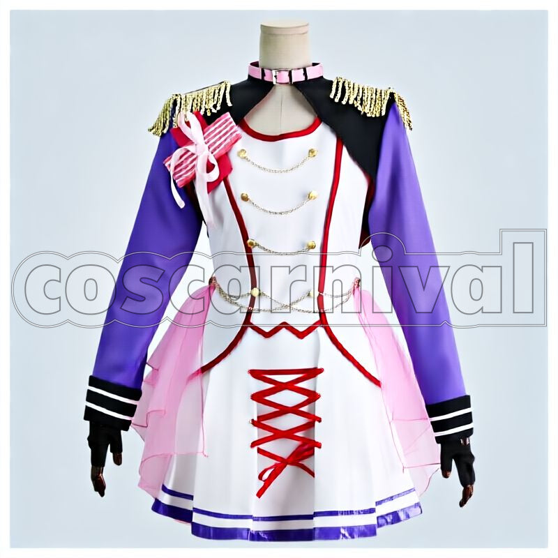 Momose Sakurai Kirameki no Saiten: Houseki-tachi no Gakuensai Cosplay cosplay costume from On Air!, front view 1