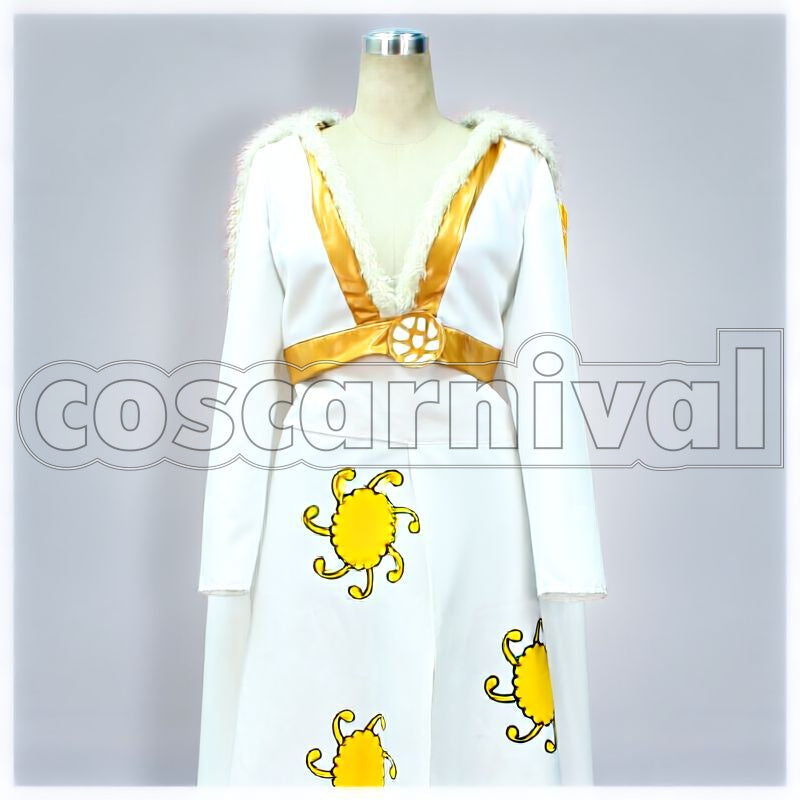 Boa Hancock White Cosplay cosplay costume from One Piece, front view 1