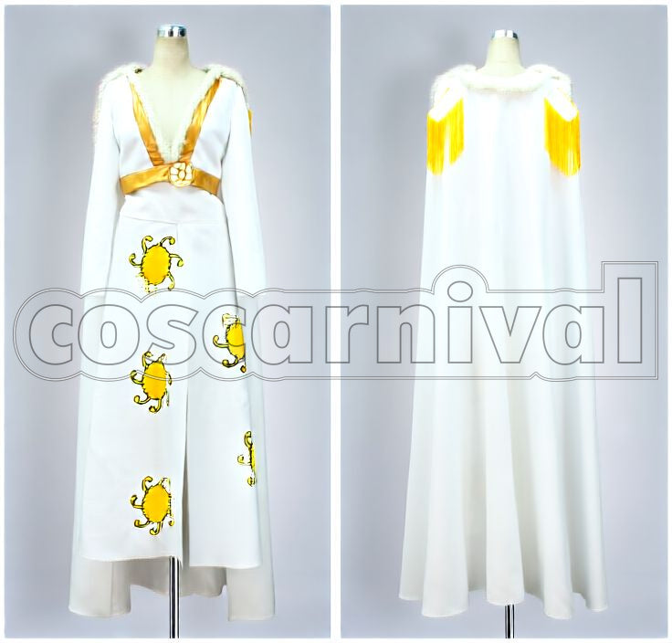 Boa Hancock White Cosplay cosplay costume from One Piece, detail-1