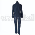 Gold cosplay costume from One Piece Film:, back view
