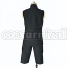Gold cosplay costume from One Piece Film:, back view