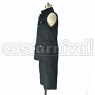 Gold cosplay costume from One Piece Film:, side view