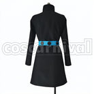 Gold cosplay costume from One Piece Film:, back view