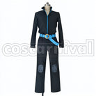 Gold cosplay costume from One Piece Film:, front view