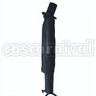 Gold cosplay costume from One Piece Film:, side view