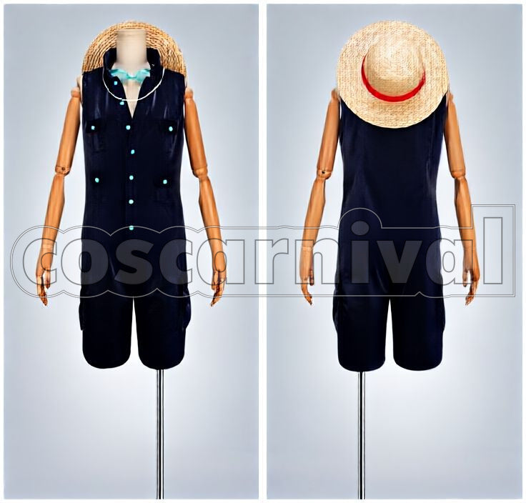 Film: Gold Monkey D. Luffy Cosplay cosplay costume from One Piece, detail-1