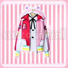 Film: Red Uta Cosplay cosplay costume from One Piece, front view 2