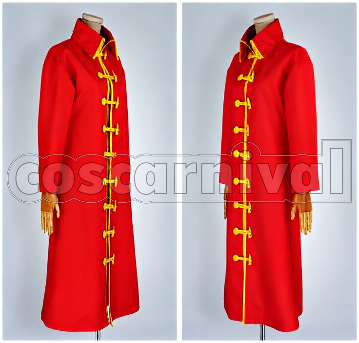 Monkey D. Luffy Cosplay cosplay costume from One Piece, side view