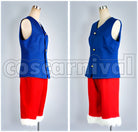 Monkey D. Luffy Cosplay cosplay costume from One Piece, side view