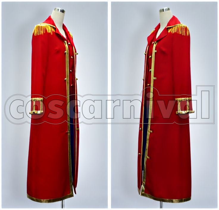 Monkey D. Luffy King of the Pirates Cosplay cosplay costume from One Piece, side view