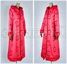 Nico Robin Punk Hazard Pink Coat Cosplay cosplay costume from One Piece, front view 2