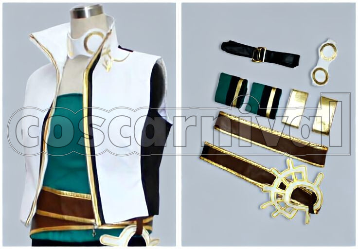 Roronoa Zoro Cosplay cosplay costume from One Piece, set view