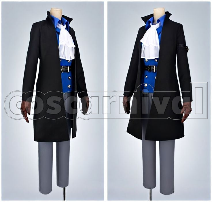 Sabo Cosplay cosplay costume from One Piece, front view 2