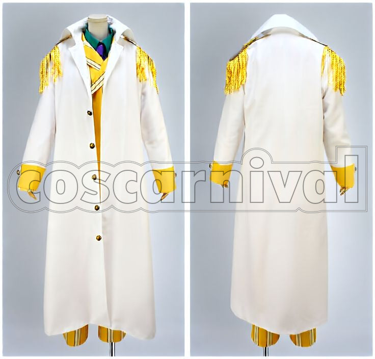 Three Admirals Kizaru Full Set Cosplay cosplay costume from One Piece, detail-1