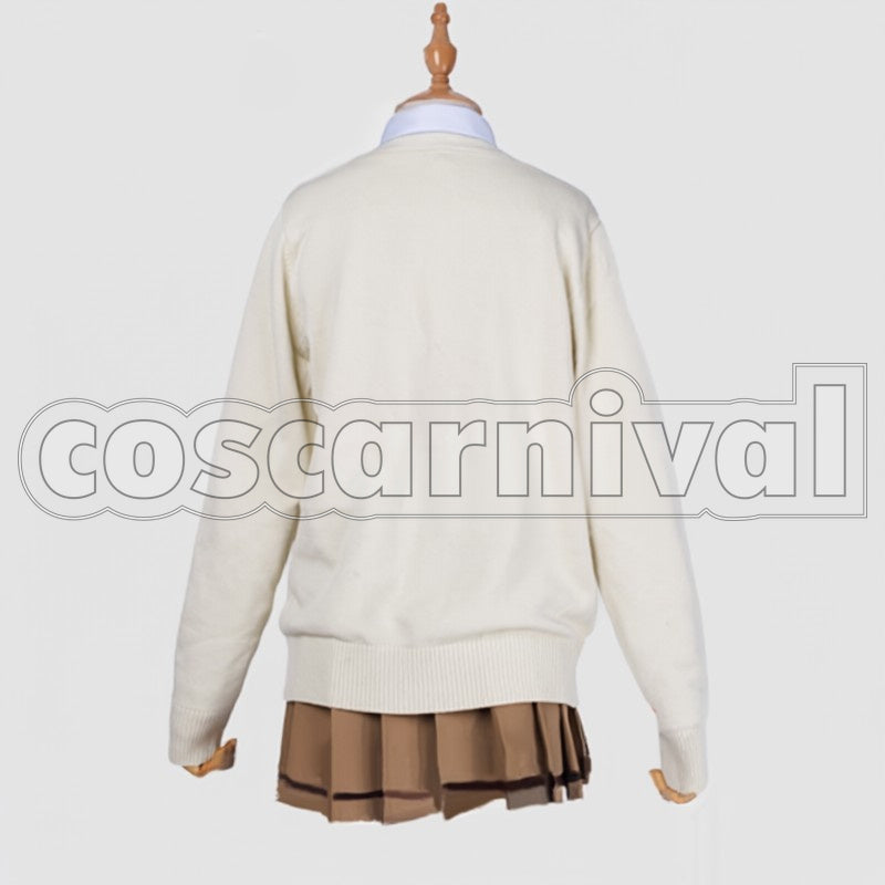 Saki Yamagishi cosplay costume from One Week Friends, back view