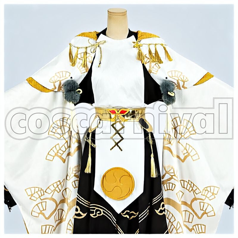 Ootengu Radiant Eagle Print Ver. Cosplay cosplay costume from Onmyoji Jr., front view 1