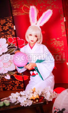Cosplay cosplay costume from Onmyoji Yamausagi, front view 4