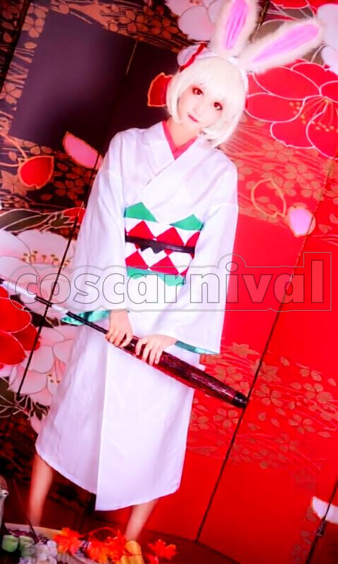 Cosplay cosplay costume from Onmyoji Yamausagi, front view 7
