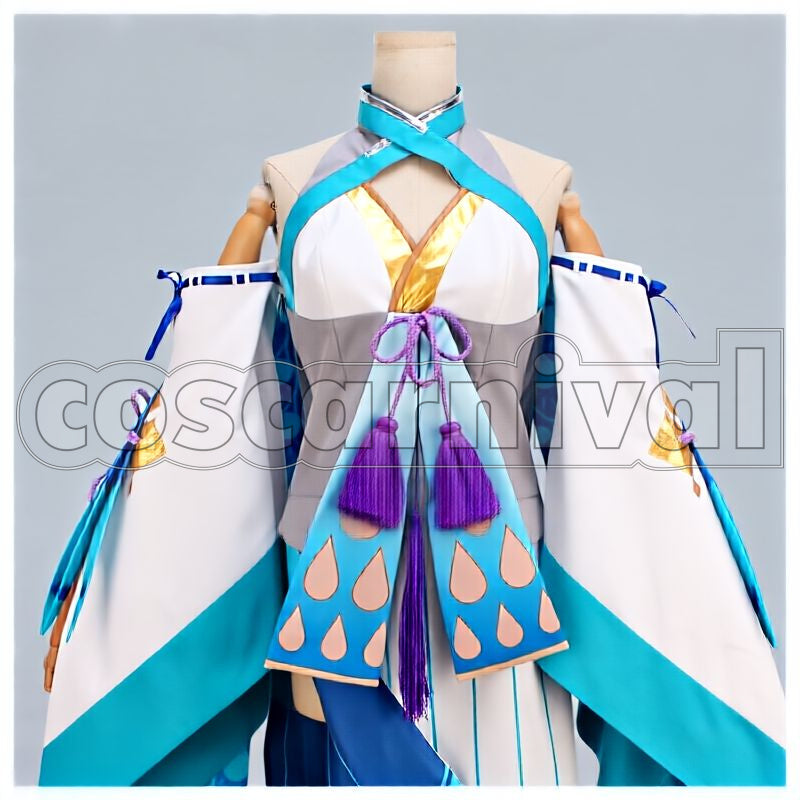 Bikuni Awakened Cosplay cosplay costume from Onmyoji Yao, front view 1