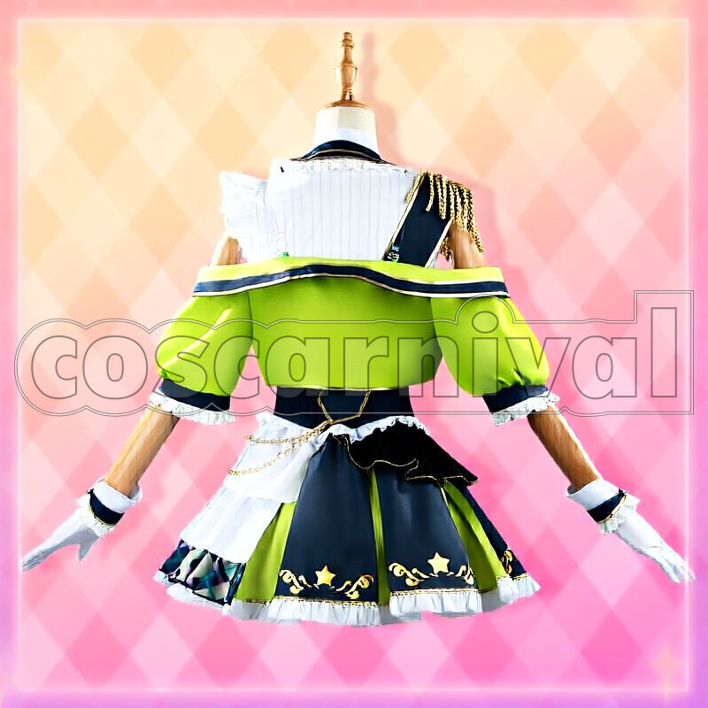 Ko Mem-cho Idol Outfit Cosplay cosplay costume from Oshi no, back view 1