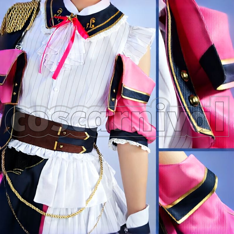 Ko Ruby Hoshino Mem-cho Idol Outfit Cosplay cosplay costume from Oshi no, front view 4
