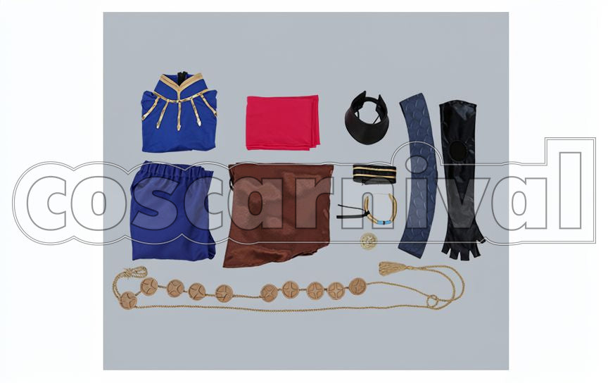 Larkam Cosplay cosplay costume from Otome Yusha, set view