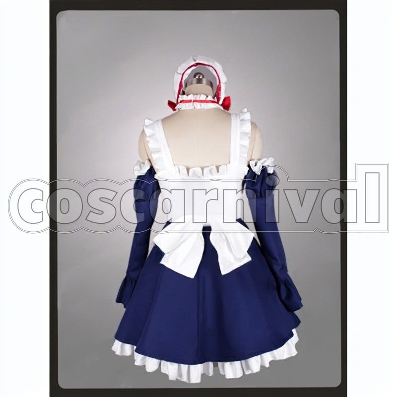 Company myuseru foaran cosplay costume from Outbreak, back view
