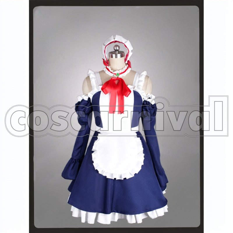 Company myuseru foaran cosplay costume from Outbreak, front view