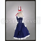 Company myuseru foaran cosplay costume from Outbreak, side view
