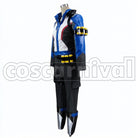 Soldier: 76 cosplay costume from Overwatch, side view
