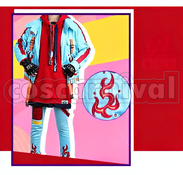 BAE Allen Sugasano Embroidered Version Cosplay cosplay costume from Paradox Live, front view 3
