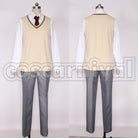 High School Shinichi Izumi cosplay costume from Parasyte West Fukuyama, front view 2