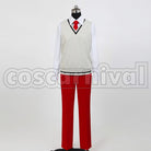 Shoma Takakura Metropolitan Gaien West High School cosplay costume from Penguindrum, front view 3