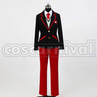 Shoma Takakura Metropolitan Gaien West High School cosplay costume from Penguindrum, front view