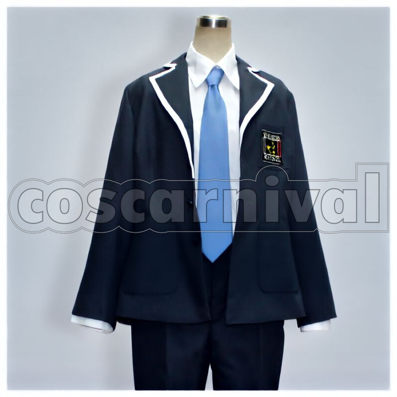 Innocent Sin Tatsuya Suou Seven Sisters High School Boys School Uniform Cosplay cosplay costume from Persona 2:, innocent sin tatsuya suou boys school uniform 39224 front view