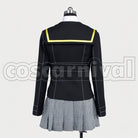High School Rise Kujikawa Girls cosplay costume from Persona 4 Yasogami, back view