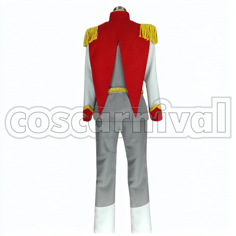 kurou Goro Akechi cosplay costume from Persona 5, back view