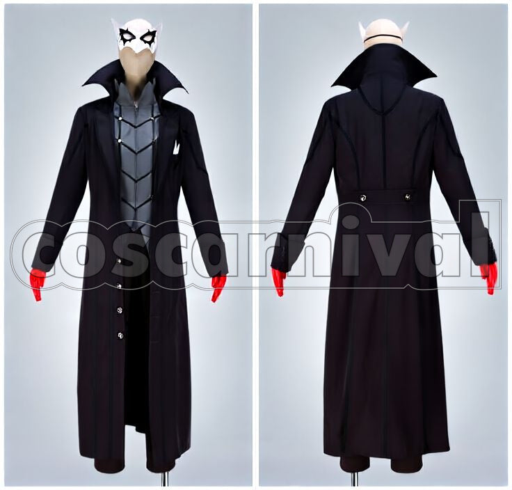 Protagonist Joker Phantom Thief Battle Cosplay cosplay costume from Persona 5, protagonist joker phantom thief battle 39174 detail view 1