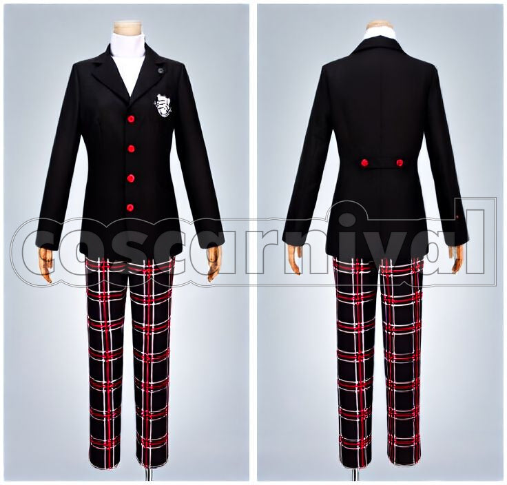 The Animation The Day Breakers Protagonist Ren Amamiya Cosplay cosplay costume from Persona 5:, the animation the day breakers protagonist ren amamiya 39194 detail view 1