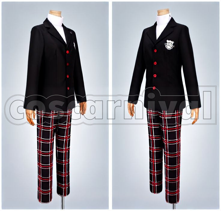 The Animation The Day Breakers Protagonist Ren Amamiya Cosplay cosplay costume from Persona 5:, the animation the day breakers protagonist ren amamiya 39195 front view 2