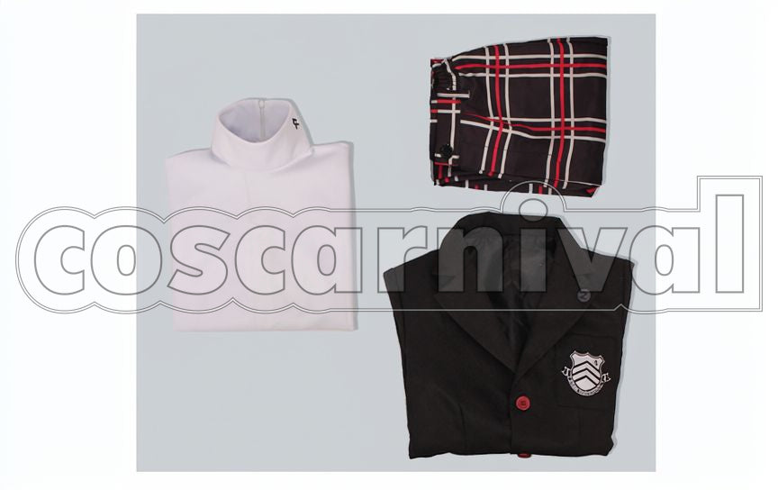 The Animation The Day Breakers Protagonist Ren Amamiya Cosplay cosplay costume from Persona 5:, the animation the day breakers protagonist ren amamiya 39198 set view