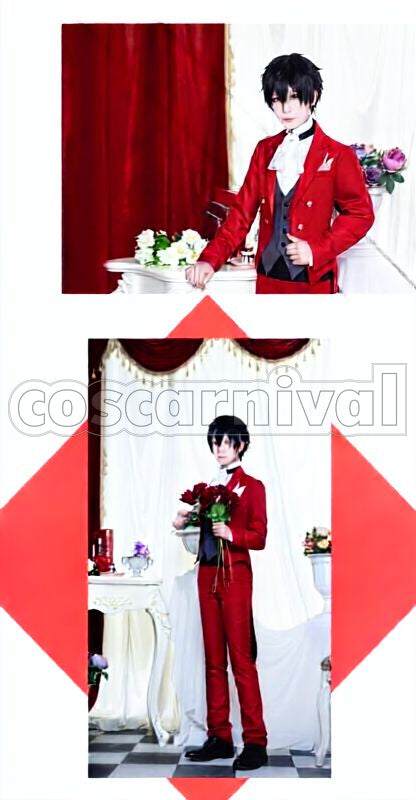 The Animation The Day Breakers Ren Amamiya Masquerade Cosplay cosplay costume from Persona 5:, the animation the day breakers ren amamiya masquerade 39131 front view 4