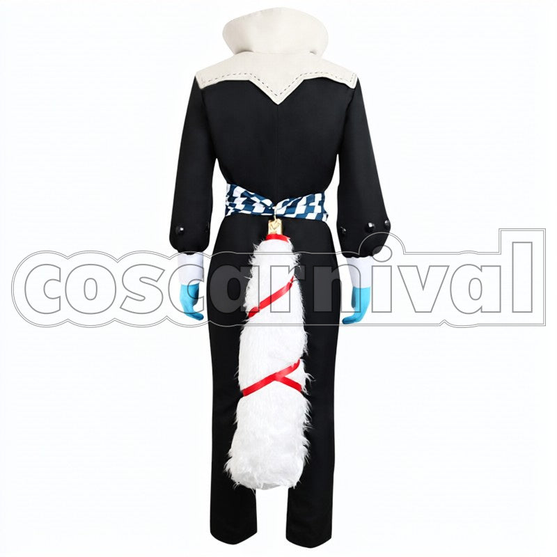Yusuke Kitagawa fokkusu cosplay costume from Persona 5, back view