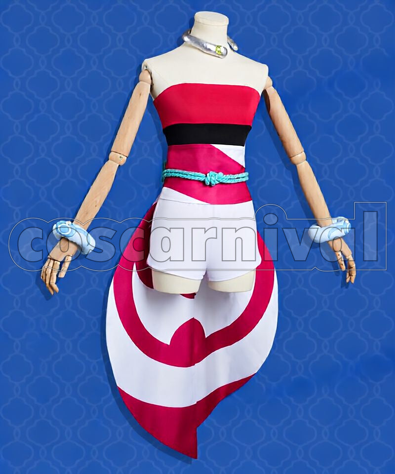 Legends: Arceus Irida Cosplay cosplay costume from Pokémon, front view 2