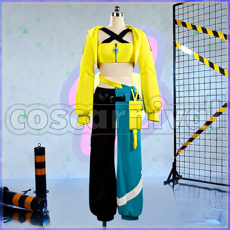 Legends: Z-A Canari Cosplay cosplay costume from Pokémon, front view 2