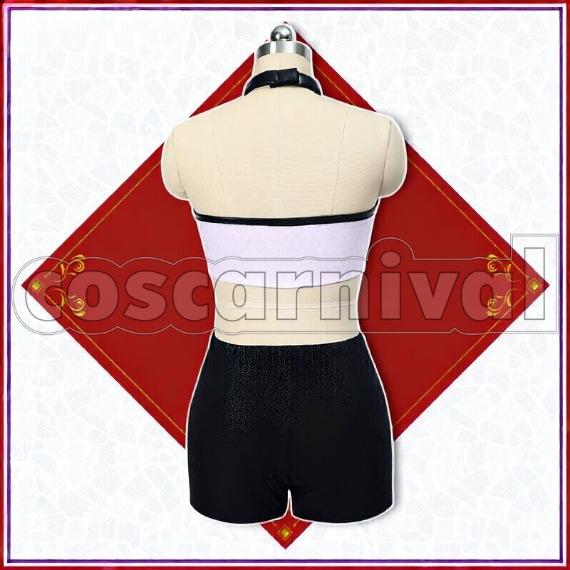 Scarlet and Violet Iono Cosplay cosplay costume from Pokémon, back view 2