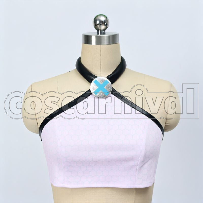 Scarlet and Violet Iono Cosplay cosplay costume from Pokémon, front view 5